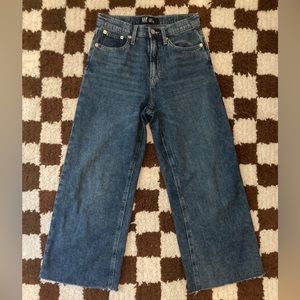 GAP Denim High Rise Wide Leg Jeans